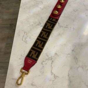 Fendi Shoulder Studded Strap